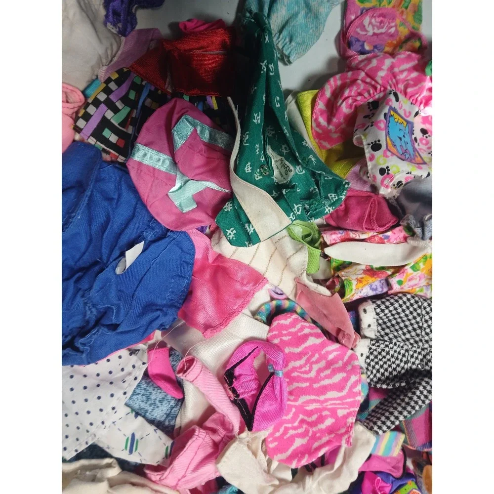 Vintage Barbie Ken Clothes Lot Huge 80s 90s Mattel Heart Family Disneyland